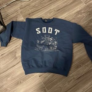 Worn out spot sweater